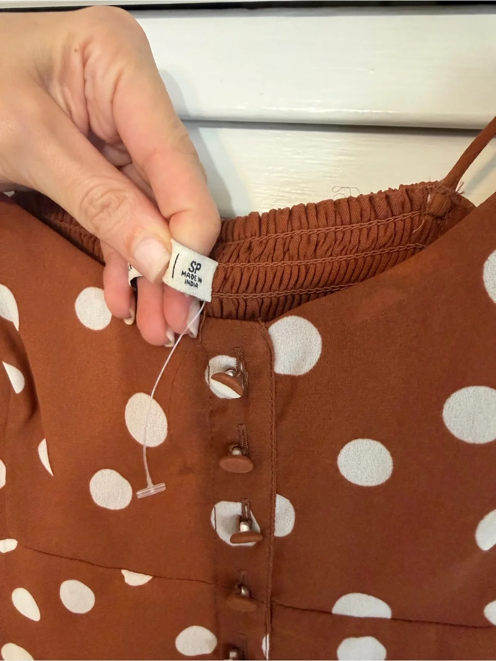 Abercrombie & Fitch polkadot dress